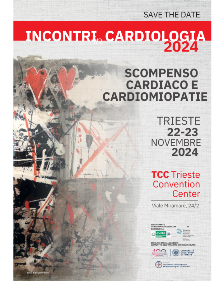 locandina Incontri in cardiologia 2024